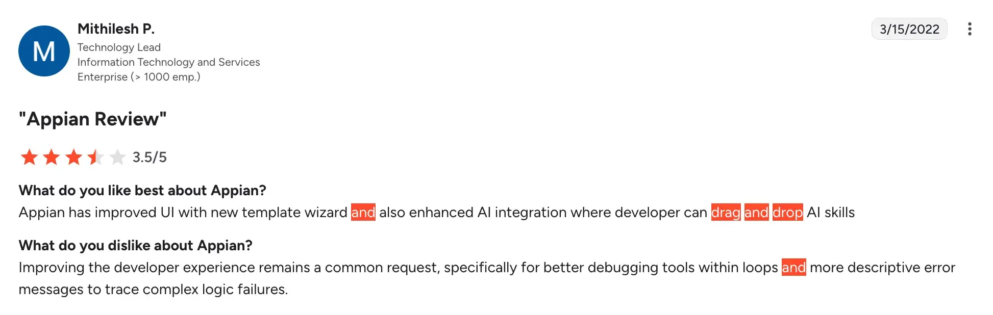 Pros of Appian Plug-and-Play framework