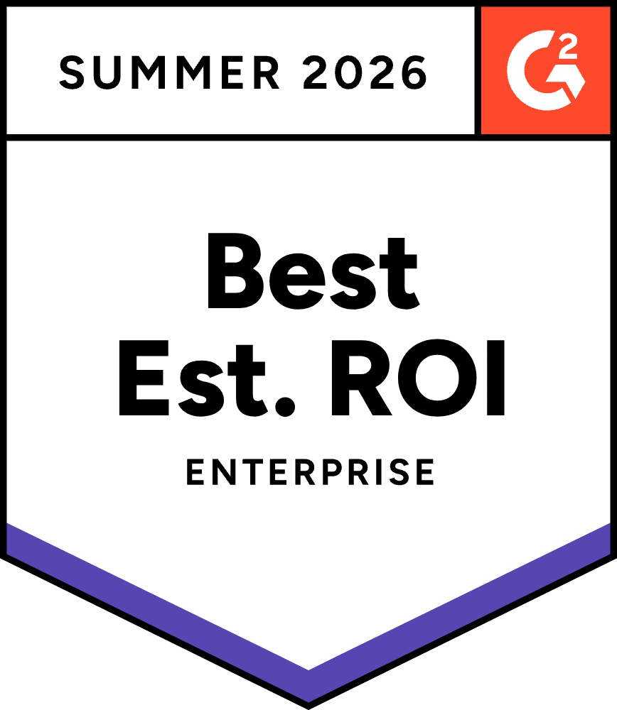 G2 Best Estimated ROI