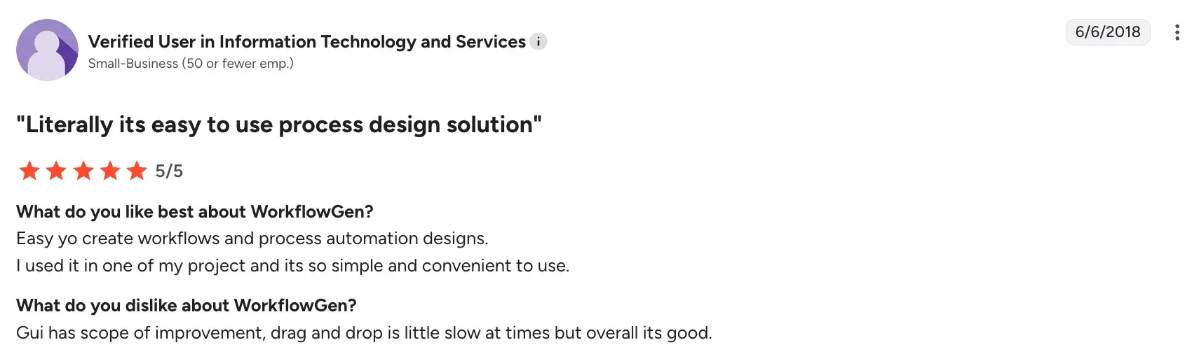 Slow drag-and-drop interface in WorkflowGen
