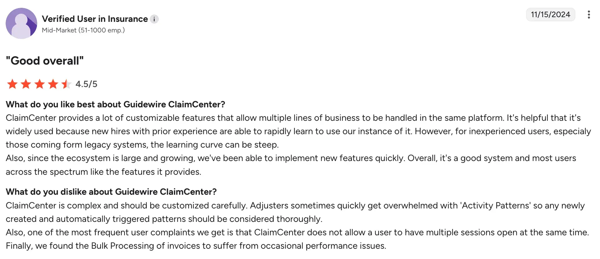 Cons Pros enterprise insurance workflows diagram