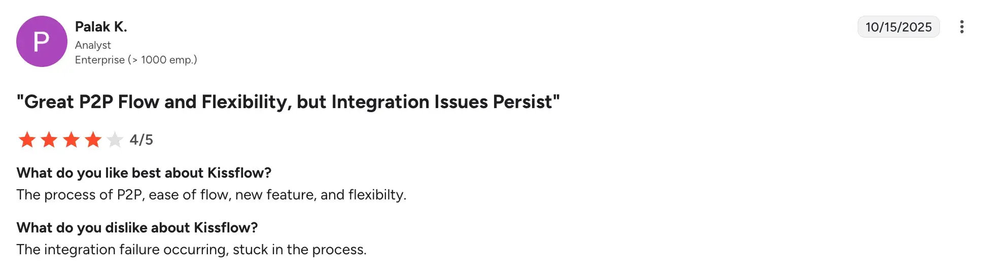 Kissflow external integration management overview