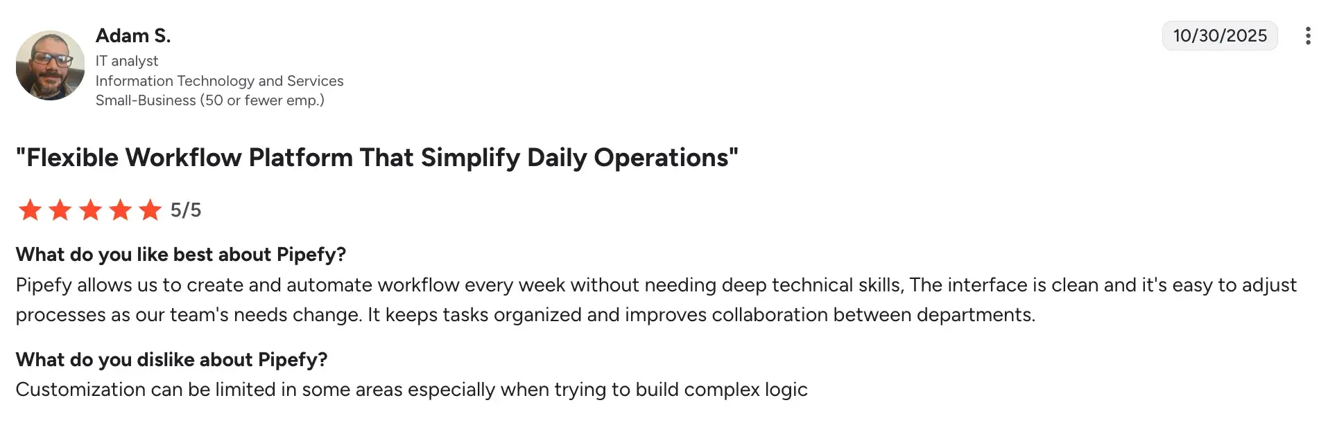 Customization limits in enterprise workflows
