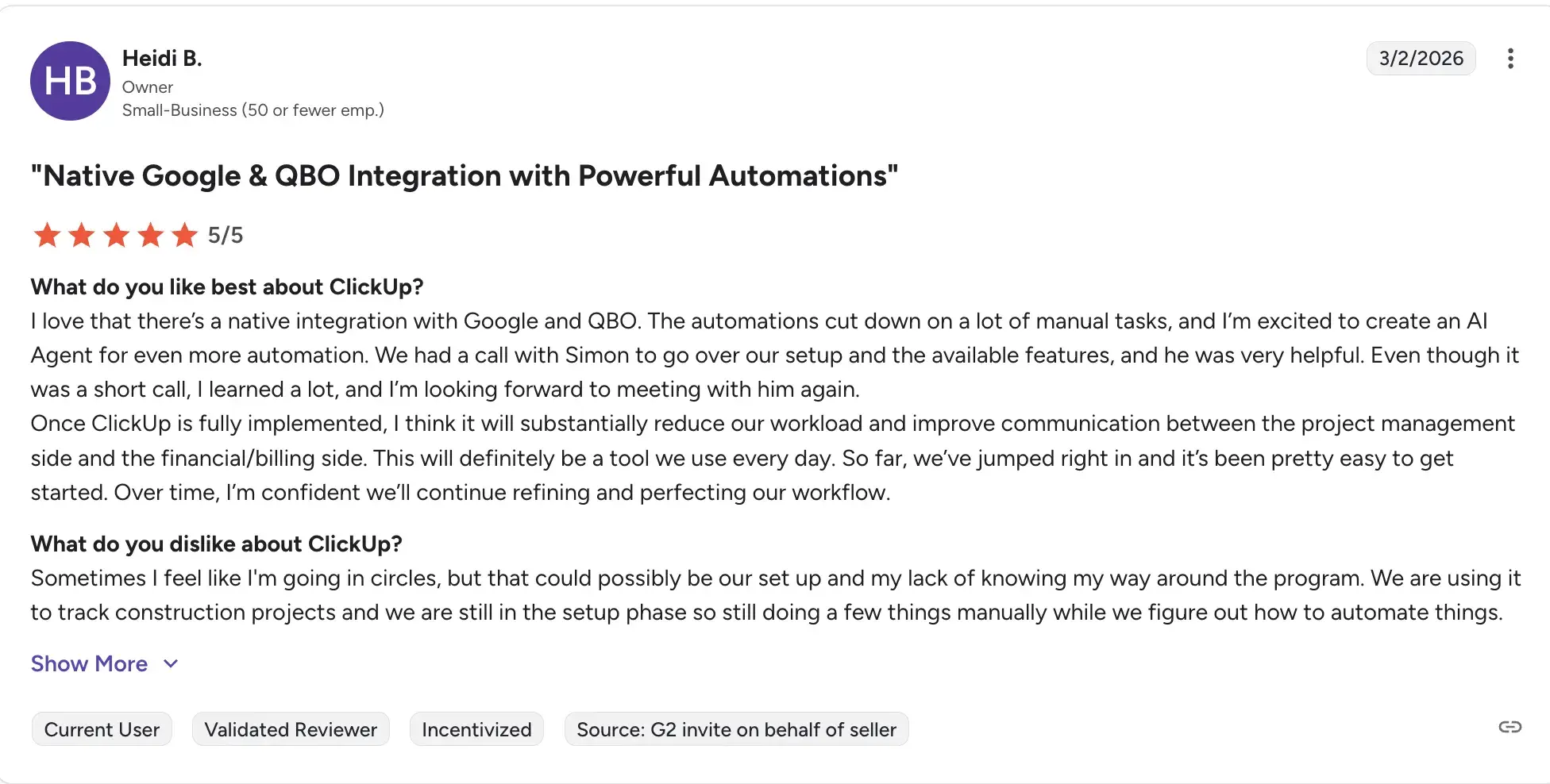 Google Flexible integration visibility diagram