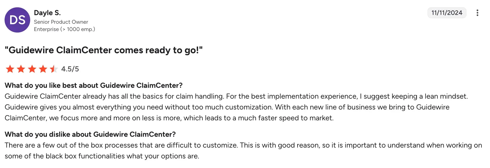 Guidewire complex customization challenges diagram