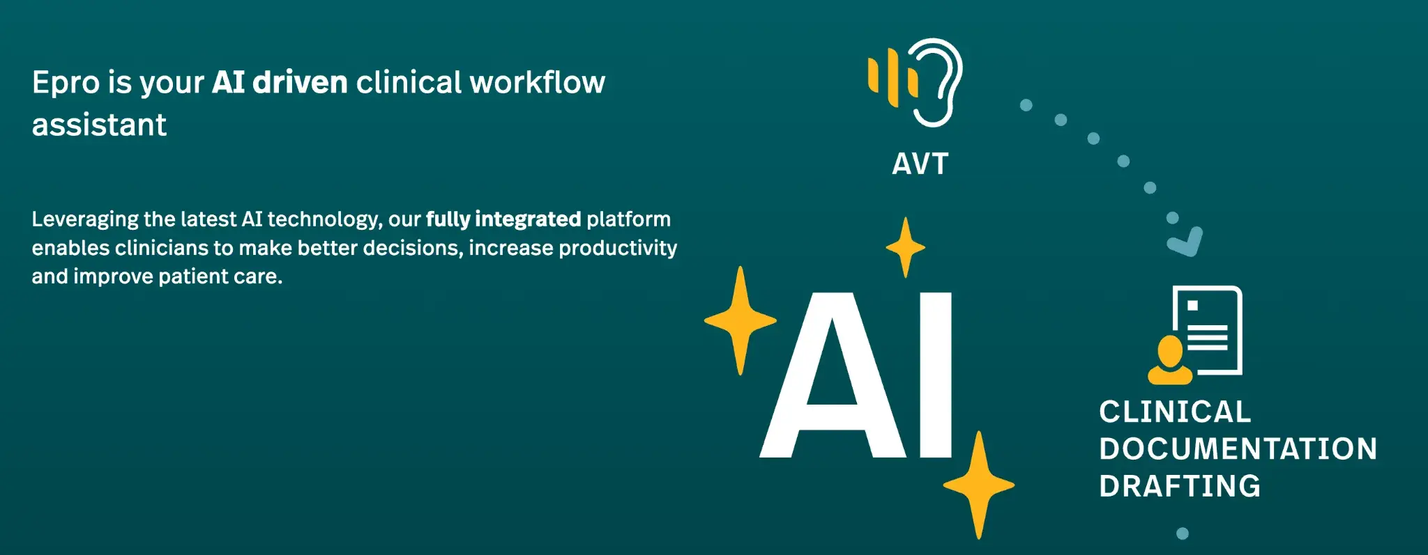 Screenshot of Epro’s homepage