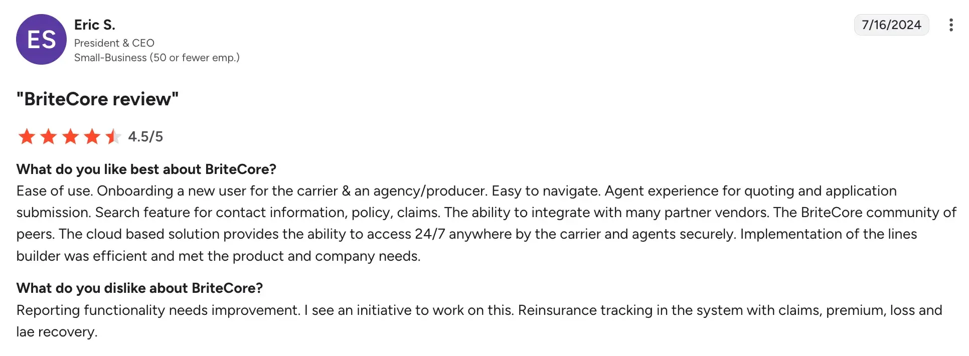 Insly's smaller ecosystem for enterprise products