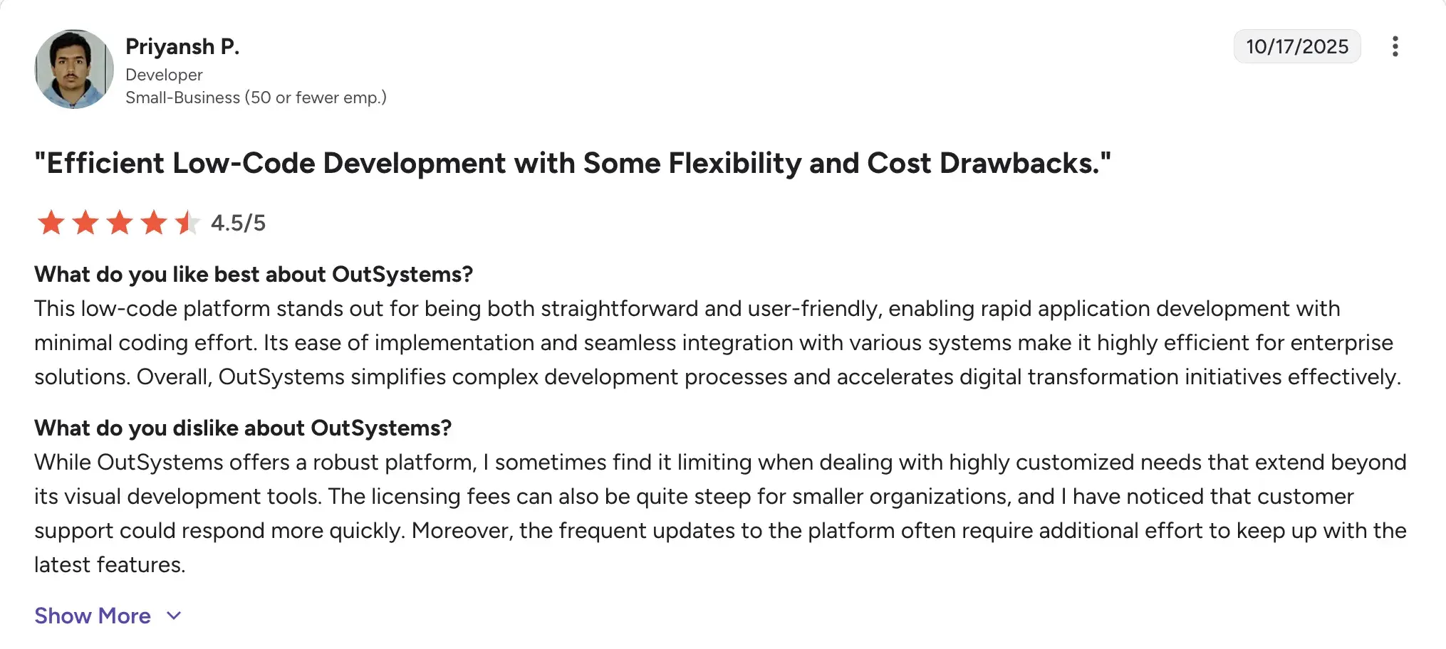 Outsystems DevOps tools overview