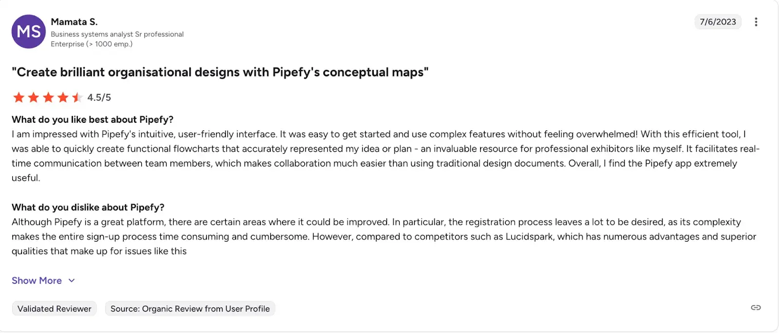 Pipefy user-friendly interface showcasing customization