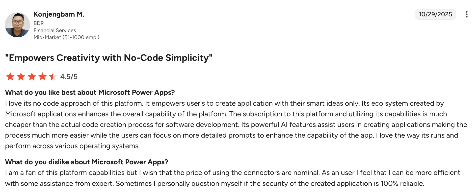 Complex licensing structure for low-code development