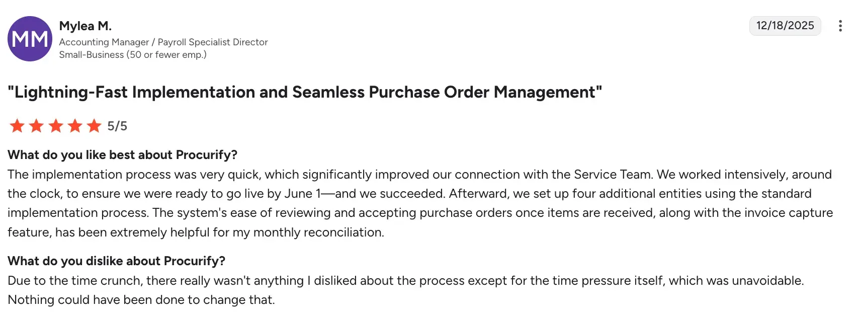 Procurify Day budget visibility for procurement