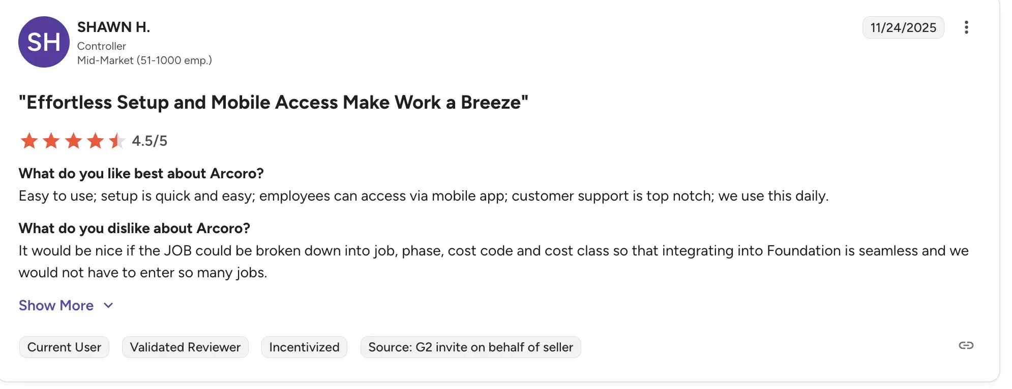 HR interface showcasing Pros Quick features