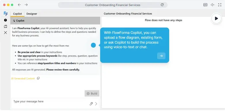 FlowForma onboarding process simplification diagram