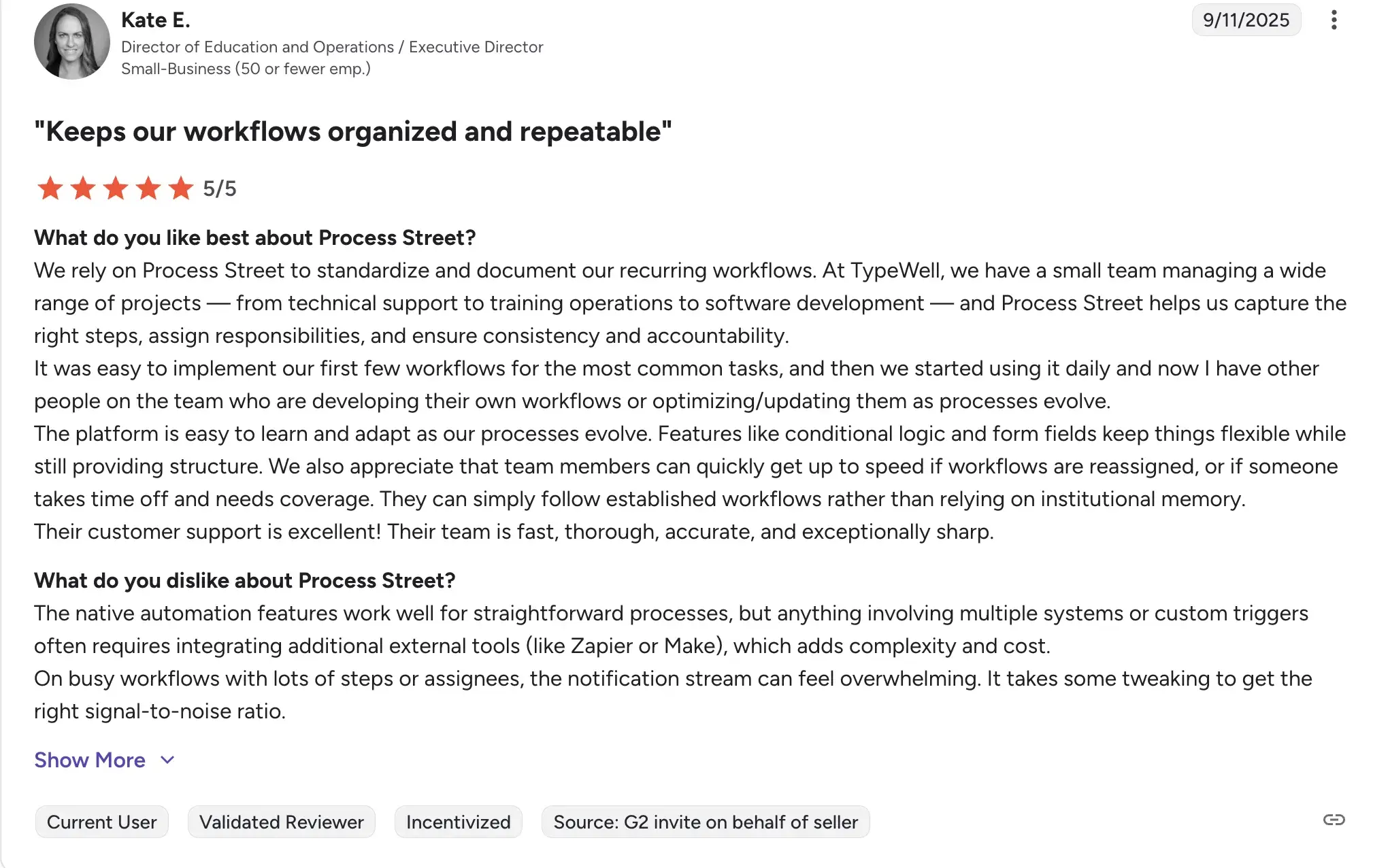 Source Consistent workflows for non-technical teams