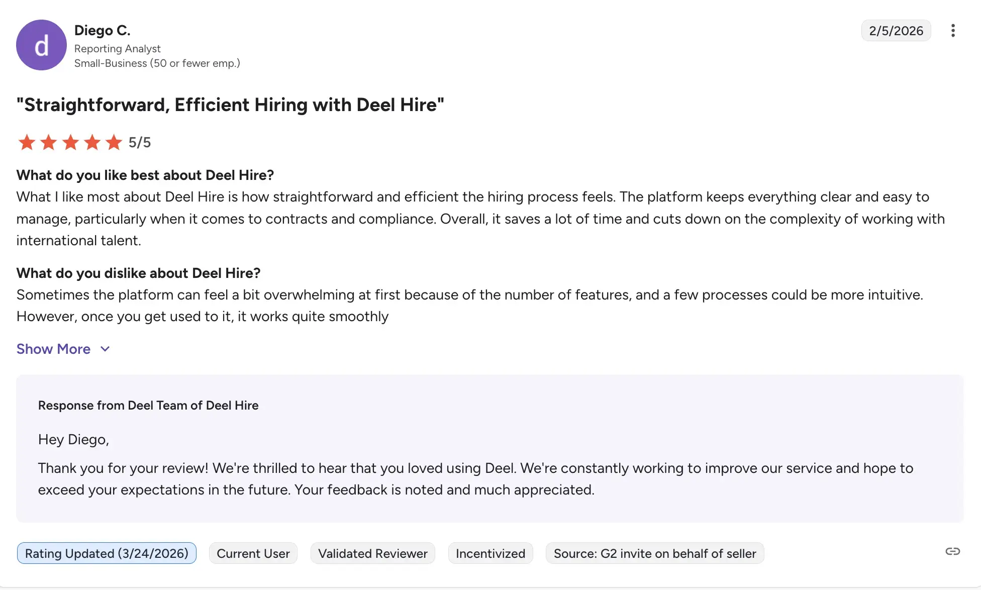 Source Deel Cons Pricing overview graphic