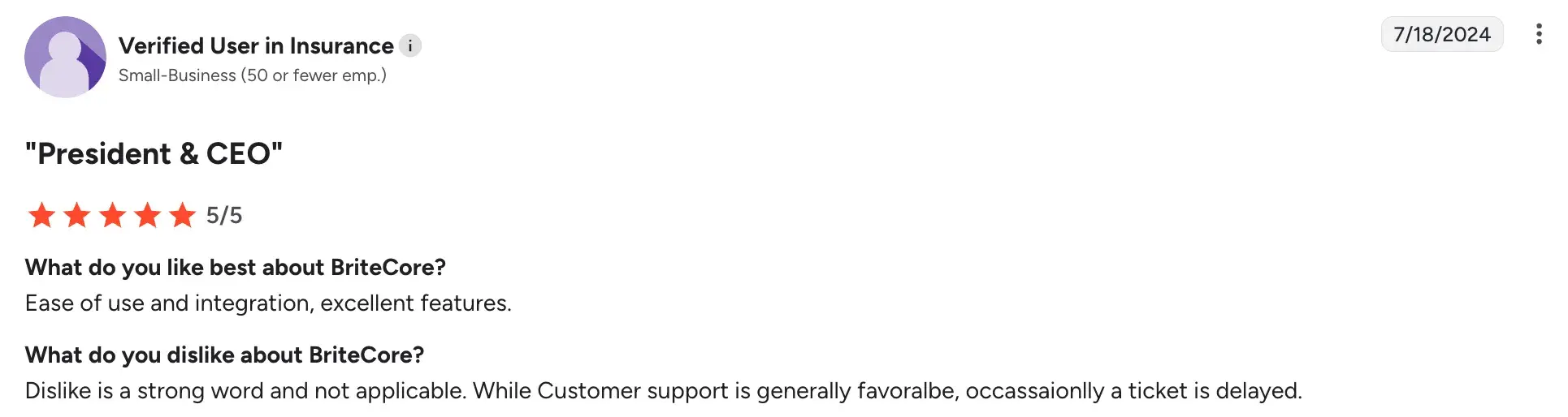 Source Efficient policy management interface