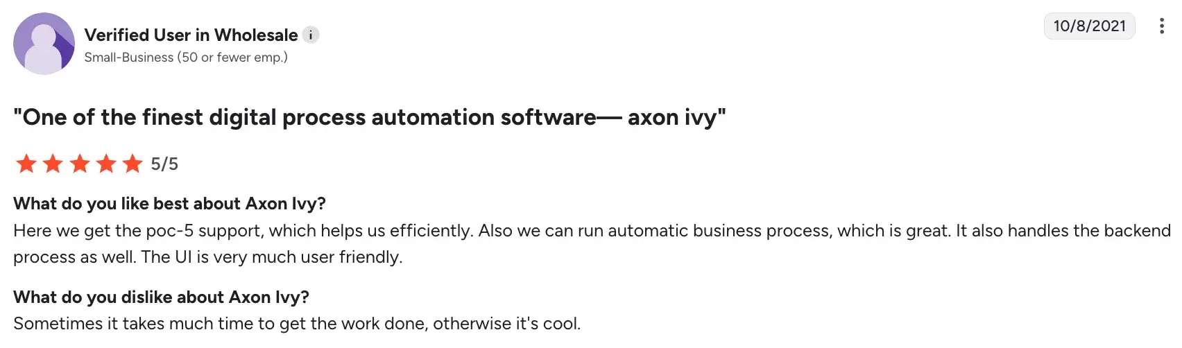 Flexible automation scenarios for large-scale projects