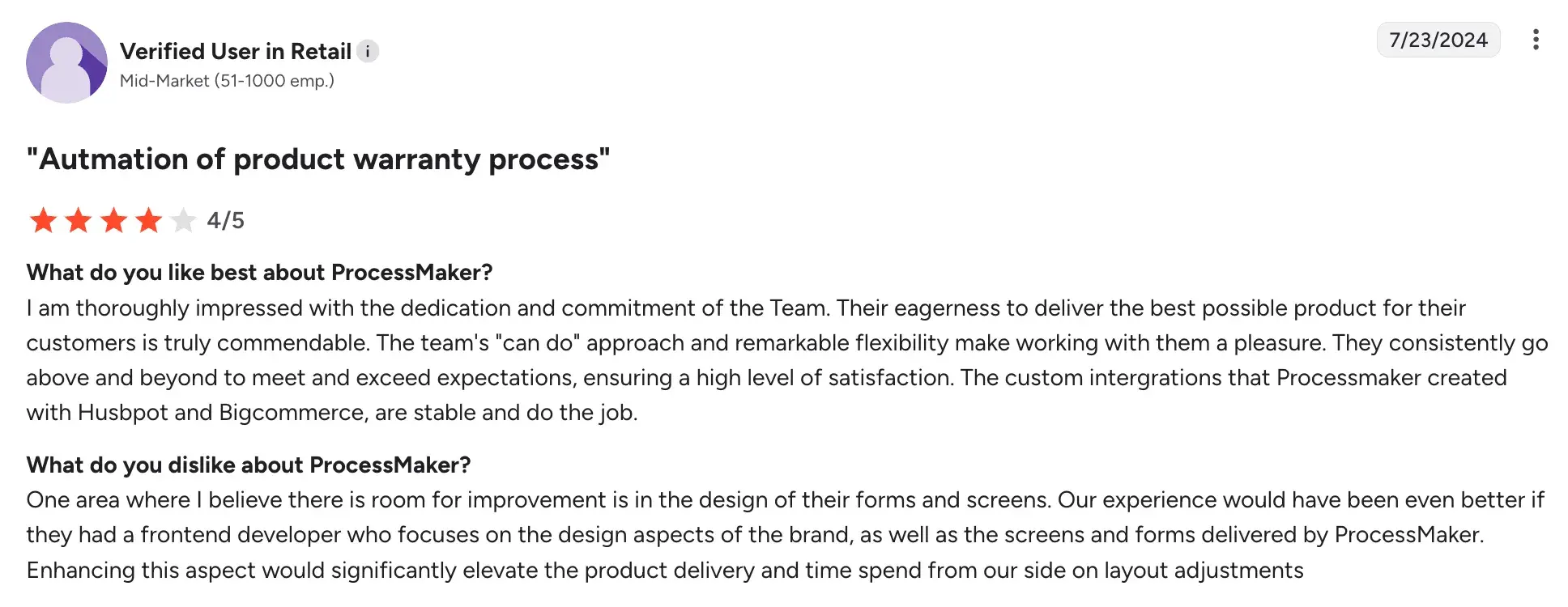 Source Good customization features overview