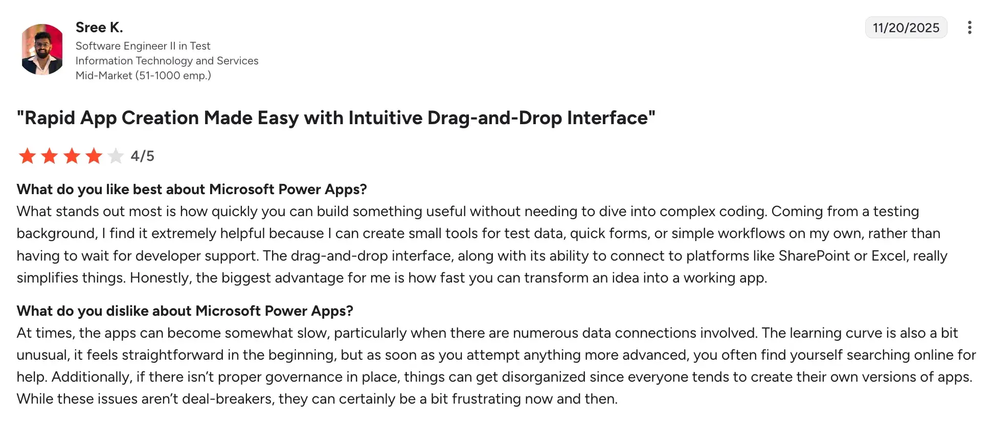 Intuitive drag-and-drop interface for Source