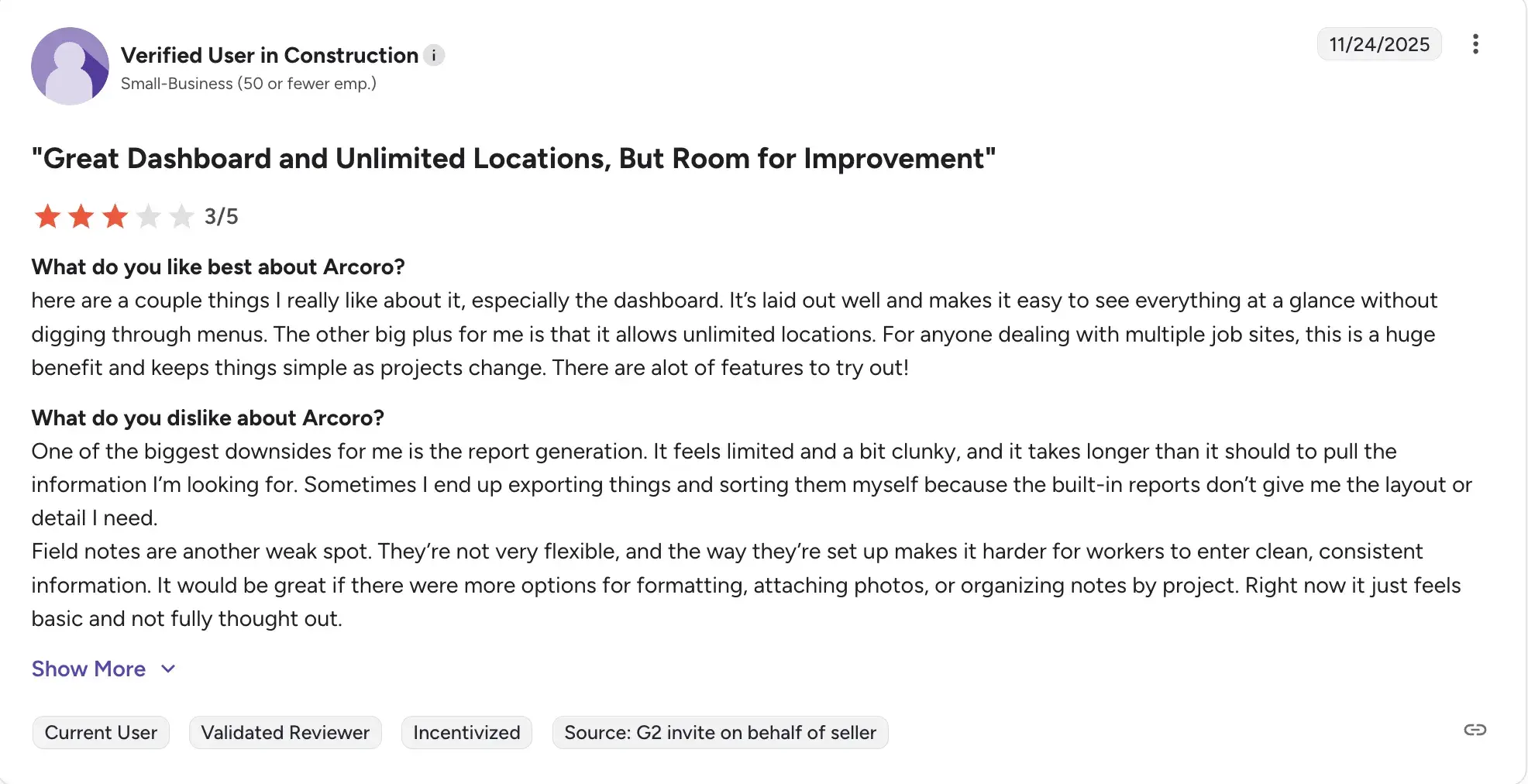 Basic source reporting features criticism overview