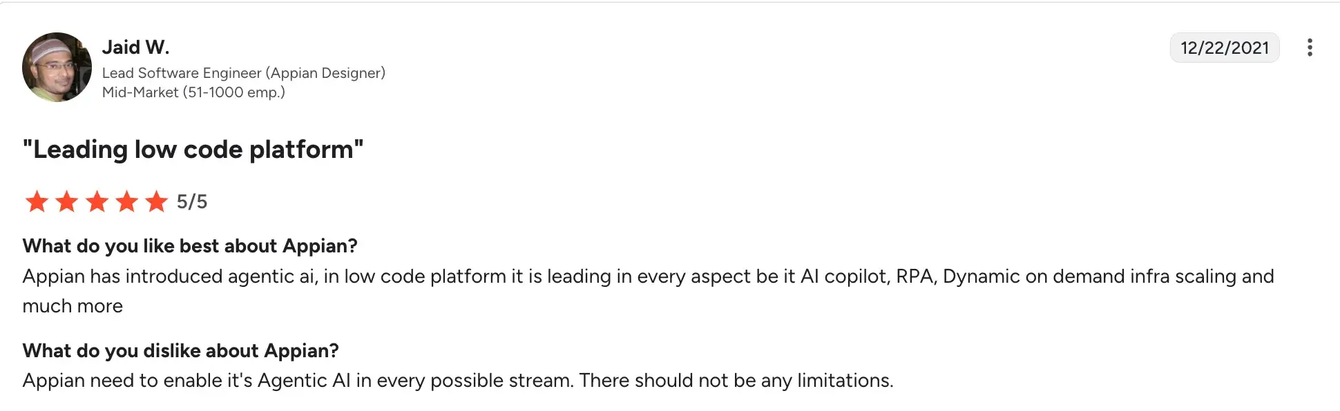 Strong AI source with configurable audit features