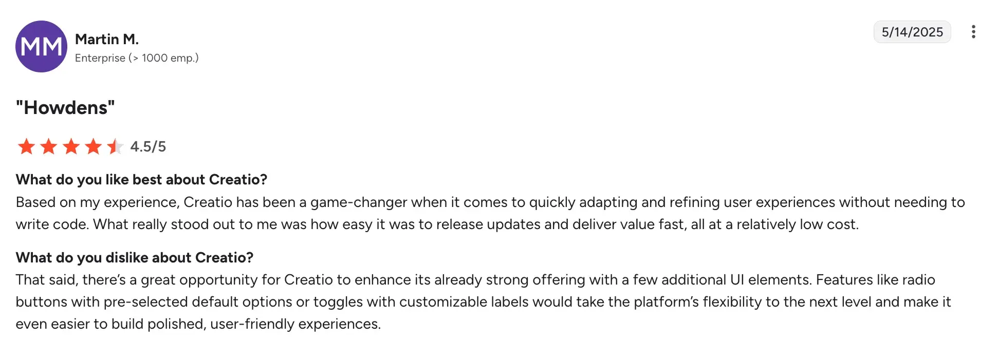 Unified platform with CRM and analytics overview